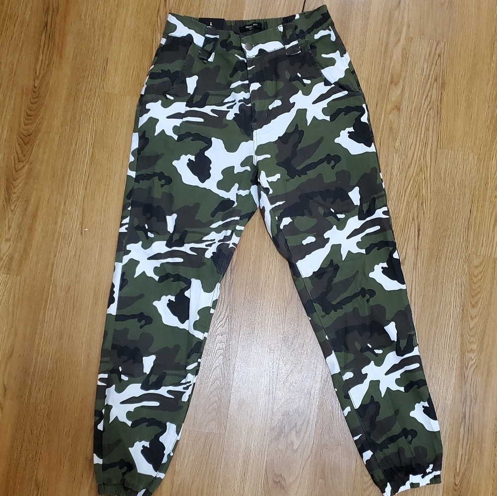 NWT American Bazi color twill joggers - Picture 2 of 5